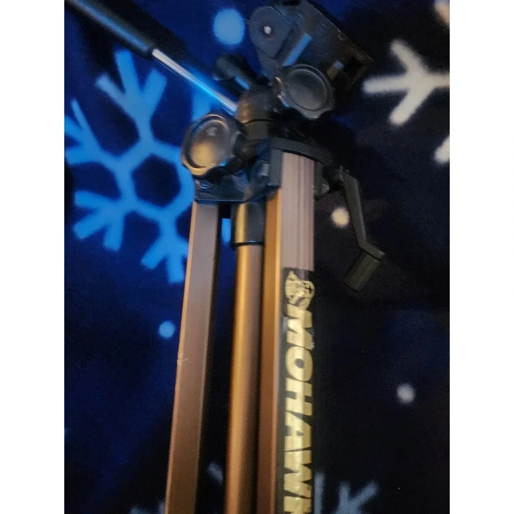 Mohawk Aluminum Camera Tripod mtr 300 Pan/Tilt Head Quick Release Universal